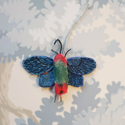 Blue Butterfly Decoration
