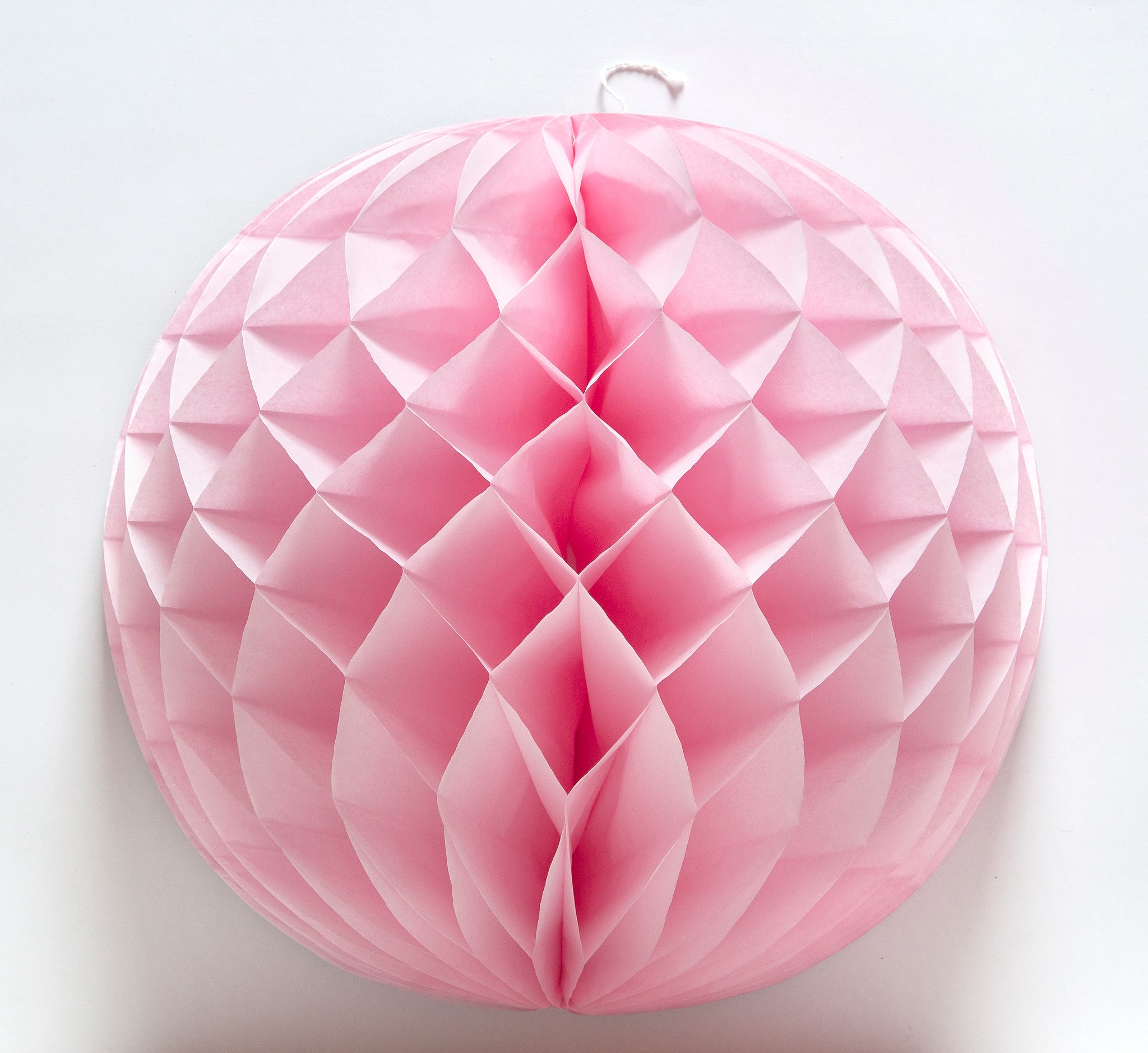 giant pink honeycomb balls
