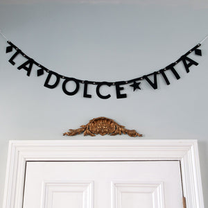 La Dolce Vita Wall Banner