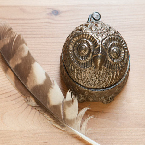 Owl trinket box