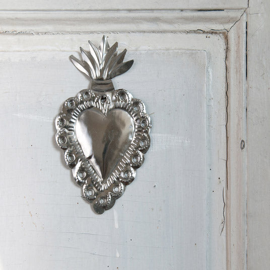 Heart Decoration - Silver