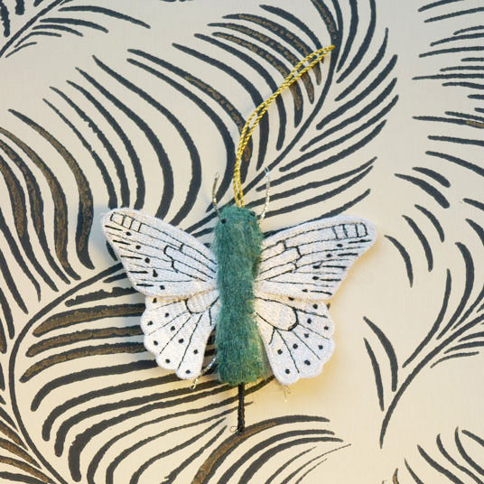 White Butterfly Decoration